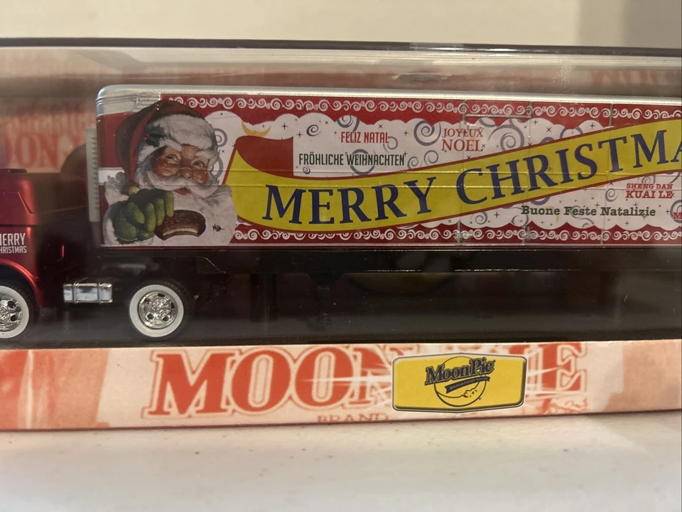 M2 Machines Xmas Christmas Moon Pie Auto Haulers 1960 Ford C-600 1949 Studebaker - Imagem 3 de 4