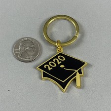 Class Of 2020 Graduate Graduation Gold Tone Keychain Key Ring 55536
