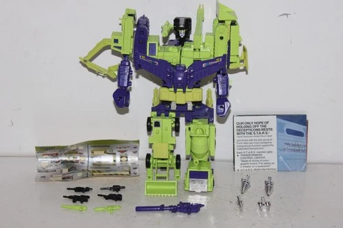 transformers g1 original vintage gift set devastator complete