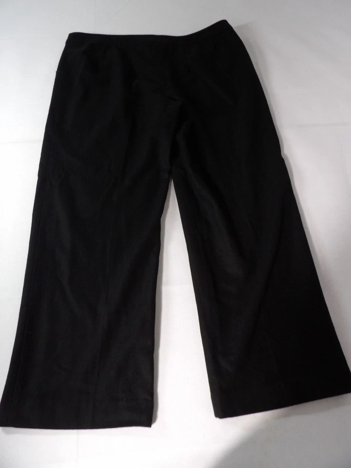 Harve Benard Pants 26W Wool Pants Trouser Lined Black Workwear Career Office - Image 3 of 4