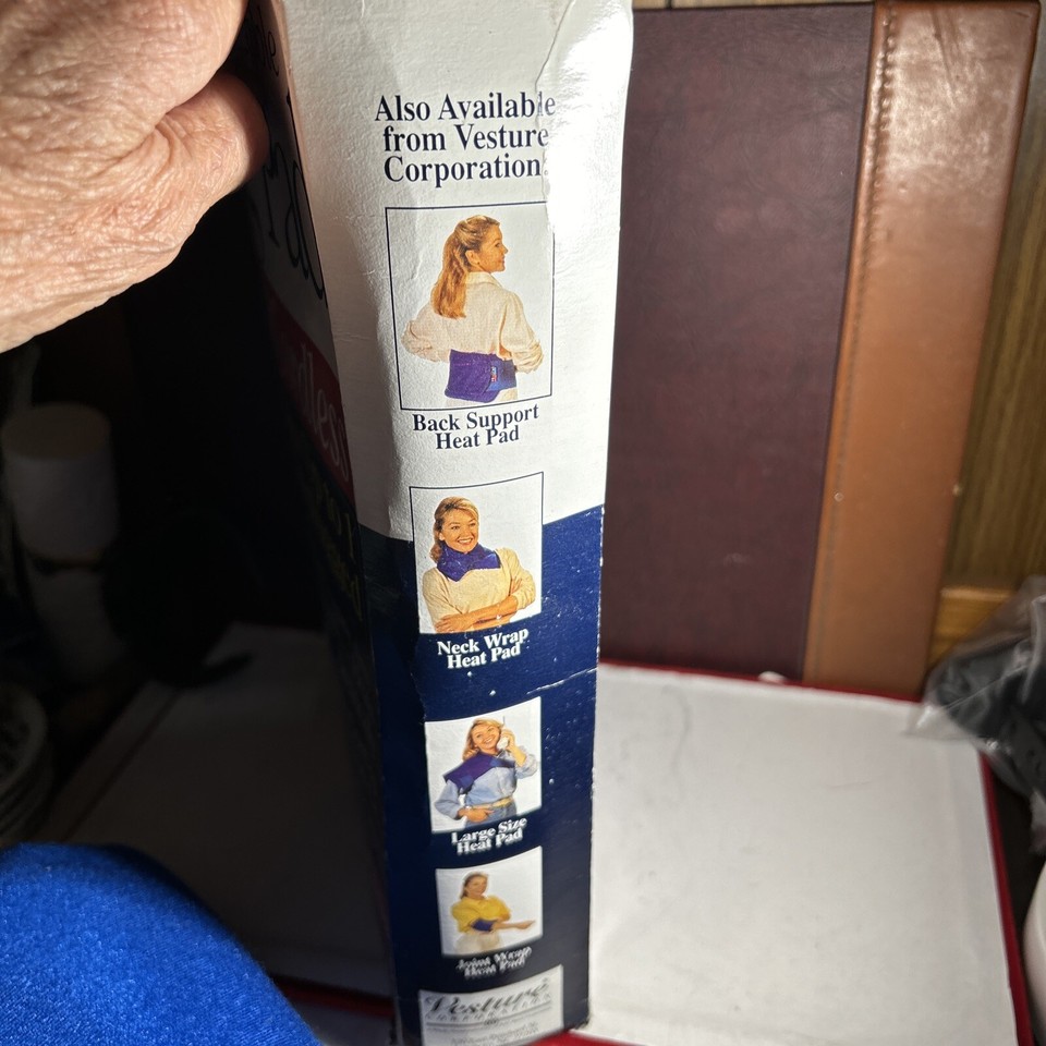 New Cord/Cordless Wrapping Heating Pad Open Box Store Return eBay