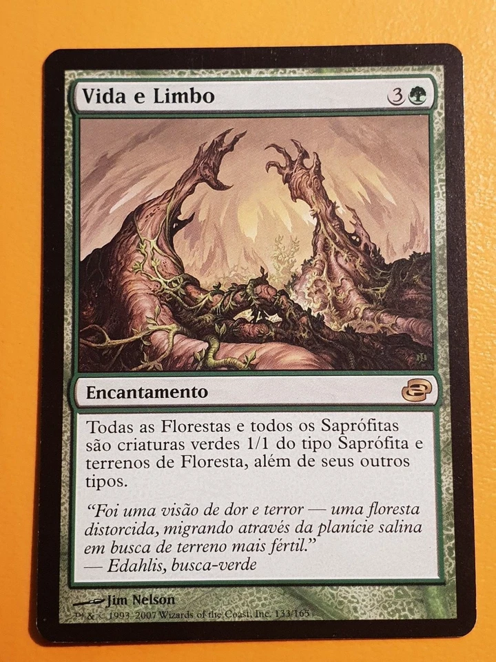 #556 | PLANAR CHAOS # LIFE AND LIMB / VIDA E LIMBO #133 (PACK 2) MTG 2007 PT - Image 3 of 4