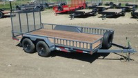 2021 16' Utility / ATV Trailer (7000 GVW) Double A