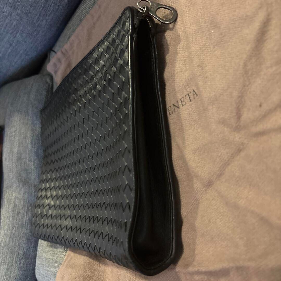 Bottega Veneta Intrecciato Second Bag Clutch Bag Leather Bottega Veneta Intrecciato Second Bag Clutch Bag Leather