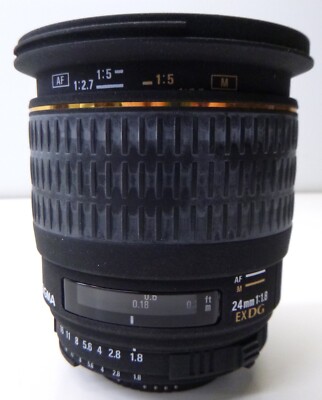15437E ★良品★ Sigma 24mm F1.8 EX DG Macro SG2418PXAF.jpg