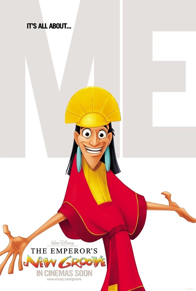 Walt Disney's The Emperor's New Groove movie poster : 11 x 17 inches