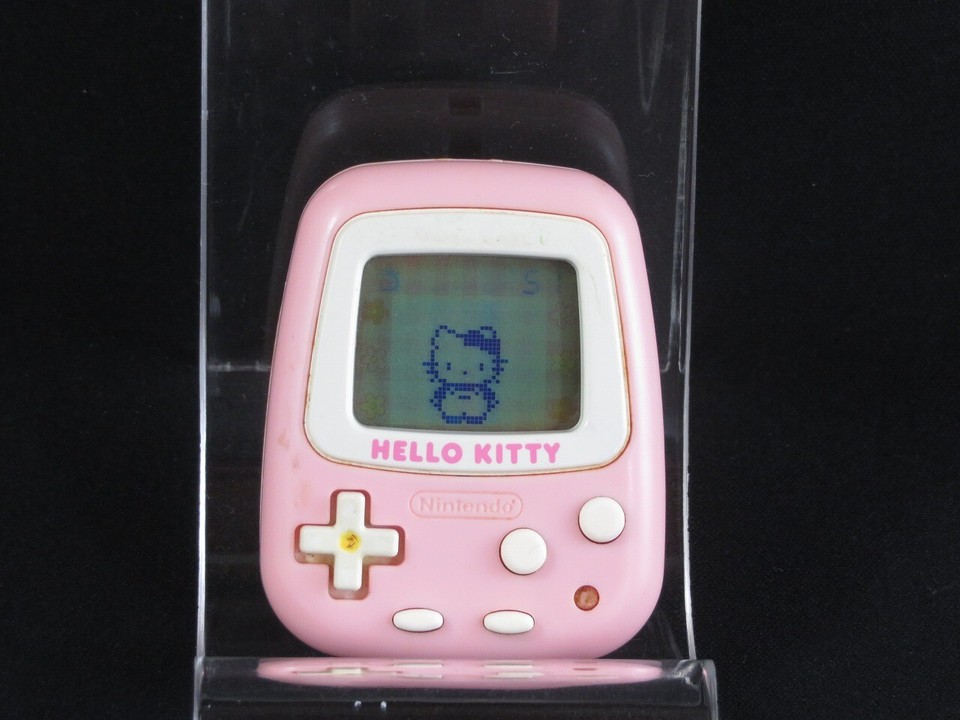 Tested Pocket Hello Kitty Pedometer Nintendo Virtual Pet Game 1998 from