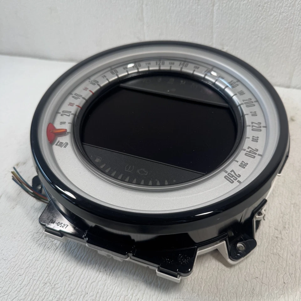 2011-2016 MINI COOPER S gauge CLUSTER SPEEDOMETER  Manual digital OEM 2291196-01 - Image 4 of 4