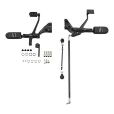 Forward Control Foot Peg Linkage Levers Fit For Harley Sportster 883 1200 04-13