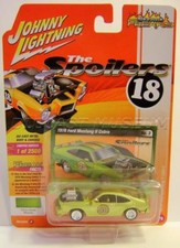 1976 76 Ford Mustang Ii Cobra Green The Spoilers 18 Johnny Lightning Diecast