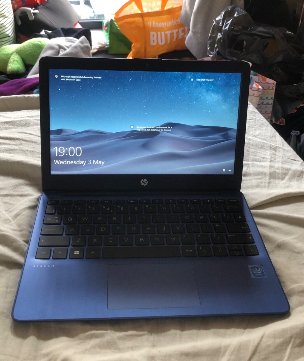 HP Stream 11-ak0001na Intel Celeron N4000 2GB RAM 32GB eMMc Blue