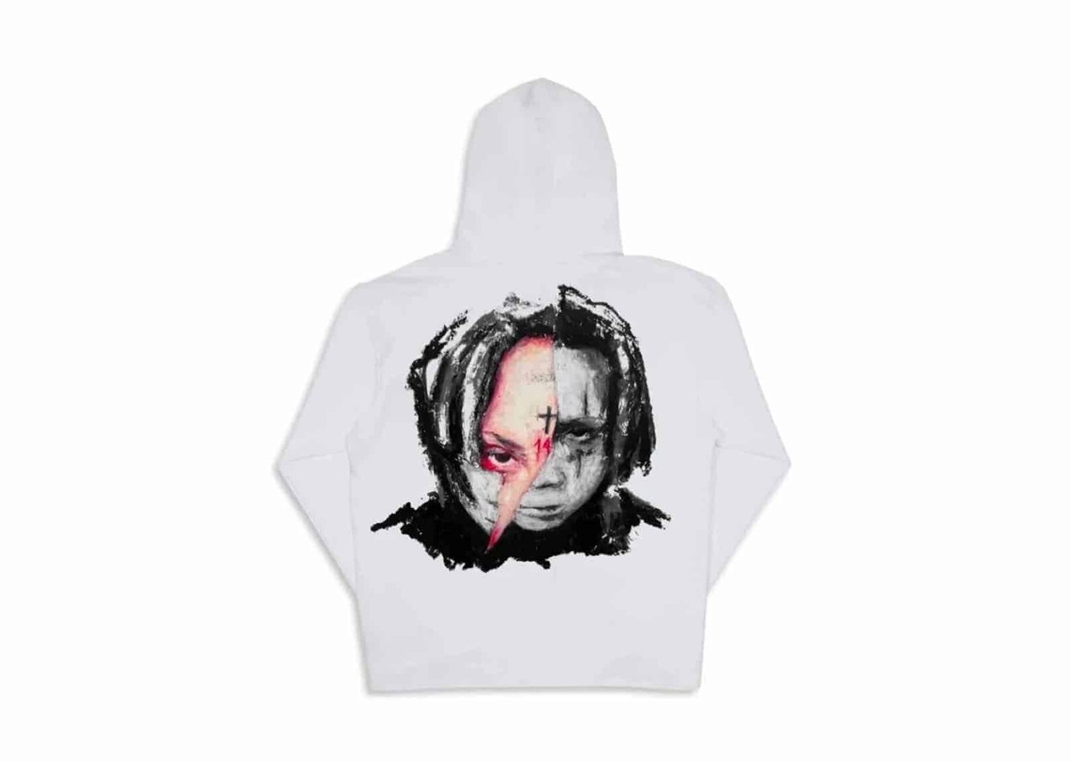 Revenge x Trippie Redd Arch Logo Hoodie White | eBay
