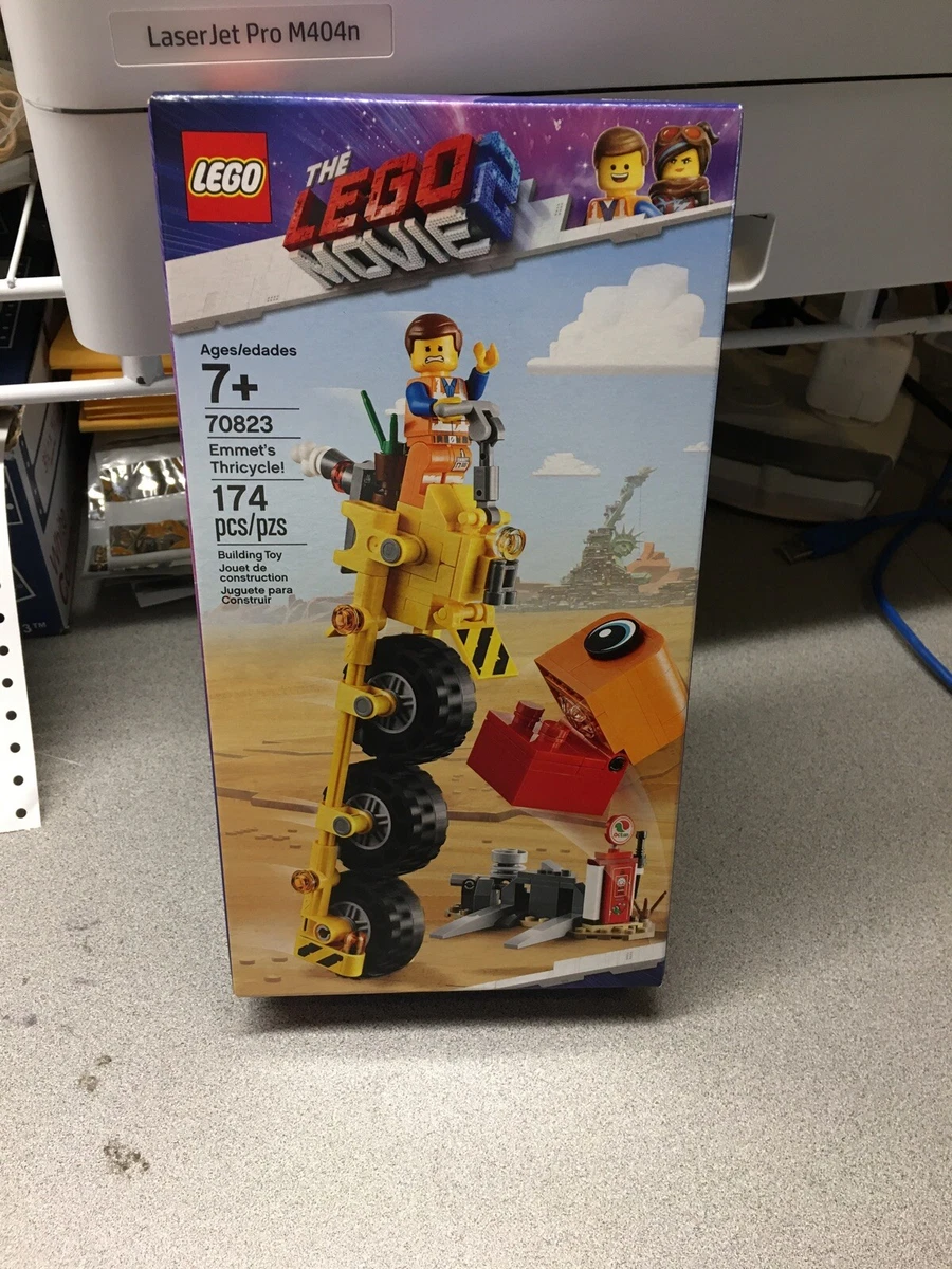 Retired 70823 LEGO Movie Emmet&#039;s Tricycle 174 pcs. 673419302227 | eBay