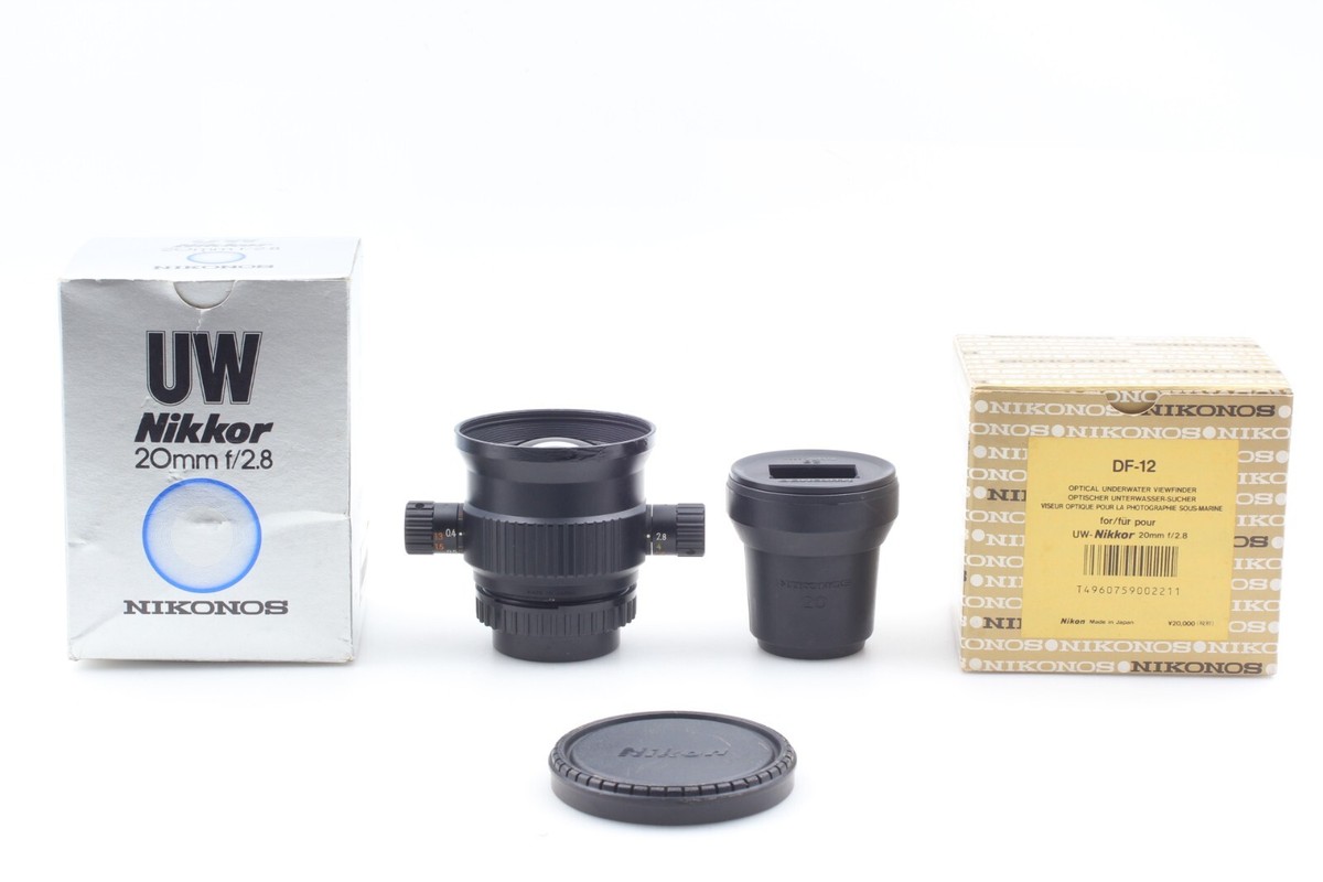 Nikon UW-NIKKOR 20mm F2.8 ファインダー20ｍｍ Nikon UW-Nikkor IC 20mm f/2.8 UW Lens for sale online | eBay