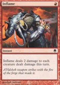 Inflame x4 - Darksteel - NM-Mint, English - Darksteel