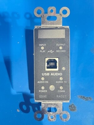 RANE RAD27B USB Audio Remote Audio Device (Black)