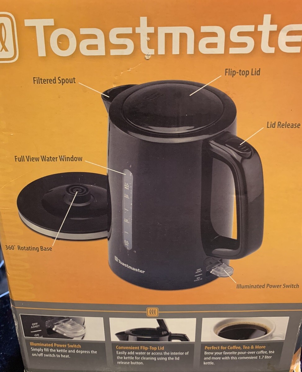 Toastmaster Electric Kettle Liter With Auto Shut Off