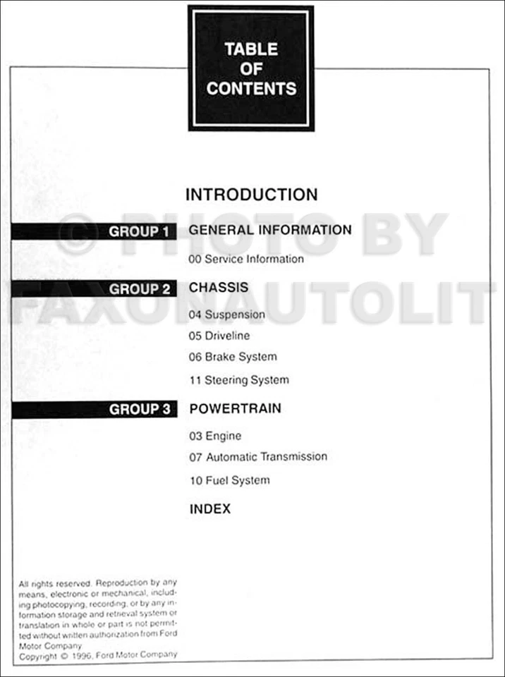 1997 Explorador Alpinista Tienda Manual Juego Ford Mercury Reparación Servicio - Imagen 2 de 3