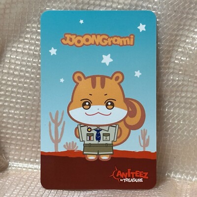 タレントカード ATEEZ popup HONGJOONG JJOONGrami Hong Joong Trading Card Photocard Ateez Pop-Up Aniteez