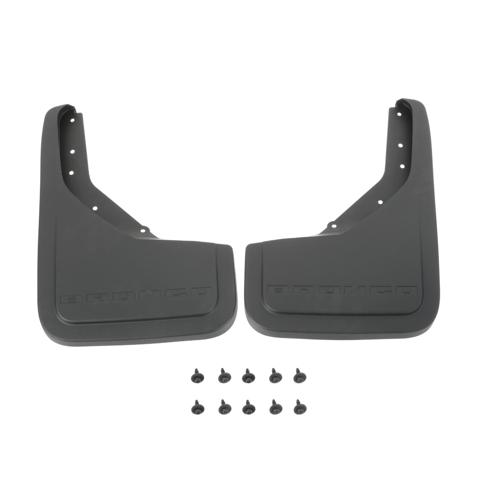 Guardabarros traseros negros para Ford Bronco 2021-2023 (N/P M2DZ-16A550-BB)