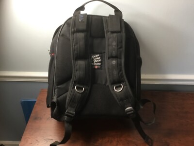 Wenger Multifunctional Black Laptop Backpack Travel Heavy Duty