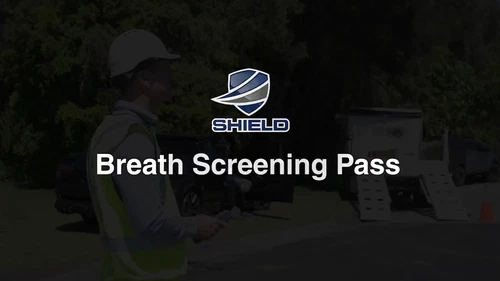 Breathalyzer. Alcohol Tester. Breath Test. SHIELD Identity Workplace. EXPRESS - Video 1 of 1