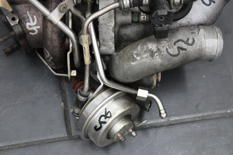 Turbolader Bentley Continental Flying Spur GT W12 6.0 Biturbo Turbo 07C145061F - Bild 2 von 4