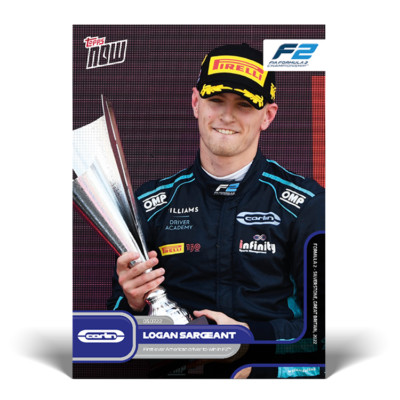 Topps Now Formula 1 2022 - Card 36 - Logan Sargeant - Carlin Racing