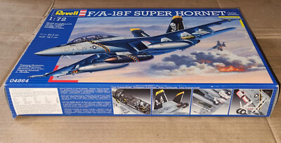 Revell 04864 F/A-18F SUPER HORNET 1/72 Pre Top Gun Jet Model Kit