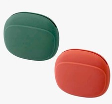 2pcs Earphone Headphone Earbud Carrying Cases Protective Pouch 3-3/4  x 3-1/8  