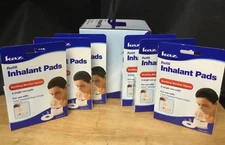 36 (6 boxes of 6) Kaz Refill Inhalant Pads Menthol Vapors for Vicks Inhaler KMP6