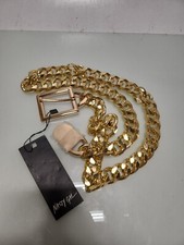 Nasty Gal Gold Tone Chunky Chain Belt - A2