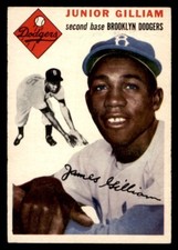 1954 Topps Baseball #35 Junior Gilliam NM *l1