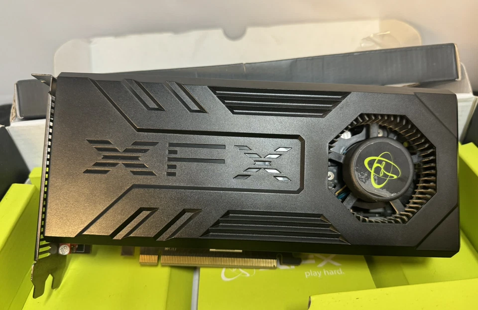 Open Box XFX Radeon HD 485X V1.1 Graphics Card 625M HD-485X-ZDFC - Image 4 of 4