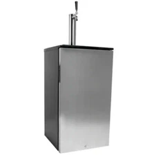 Kegerator Beer Tap Dispenser Keg Stainless Cooler Draft Co2 Steel Edgestar New