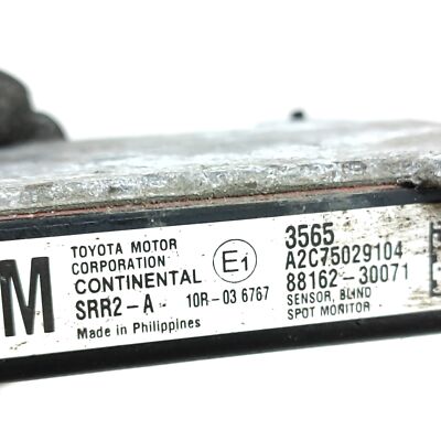 とな LEXUS GS L10 Rear Right Blind Spot Radar Module 88162-30071 2016