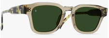 NEW Raen Rece 51 Sunglasses-Nopal-Bottle Green Lens