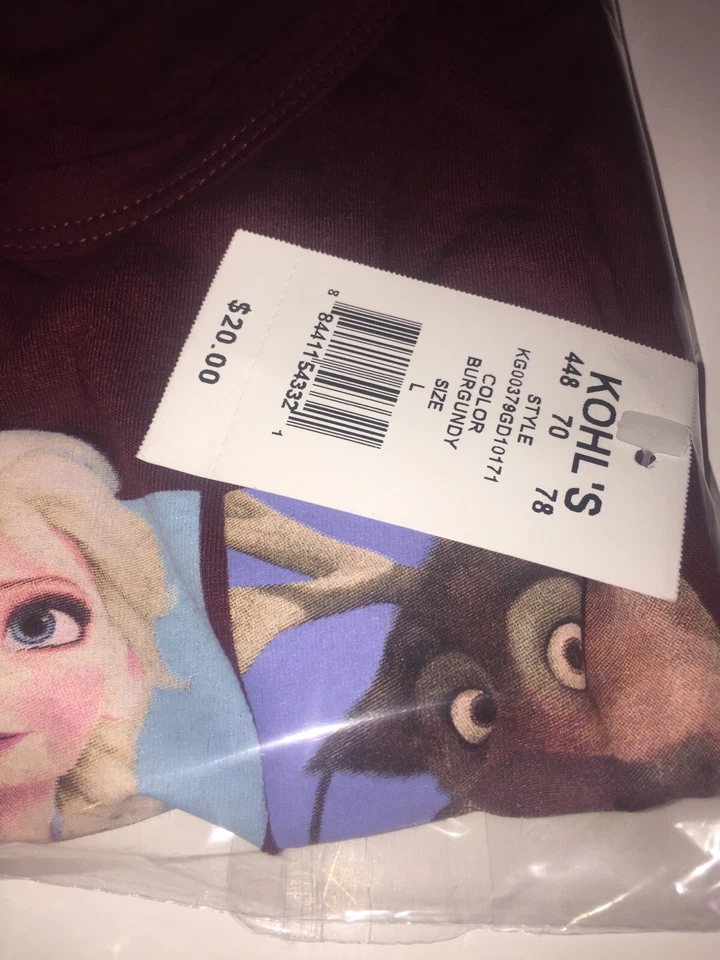 Camiseta gráfica Frozen "Courage Is Calling" de Disney talla grande para niñas $20 Foto 3 de 4