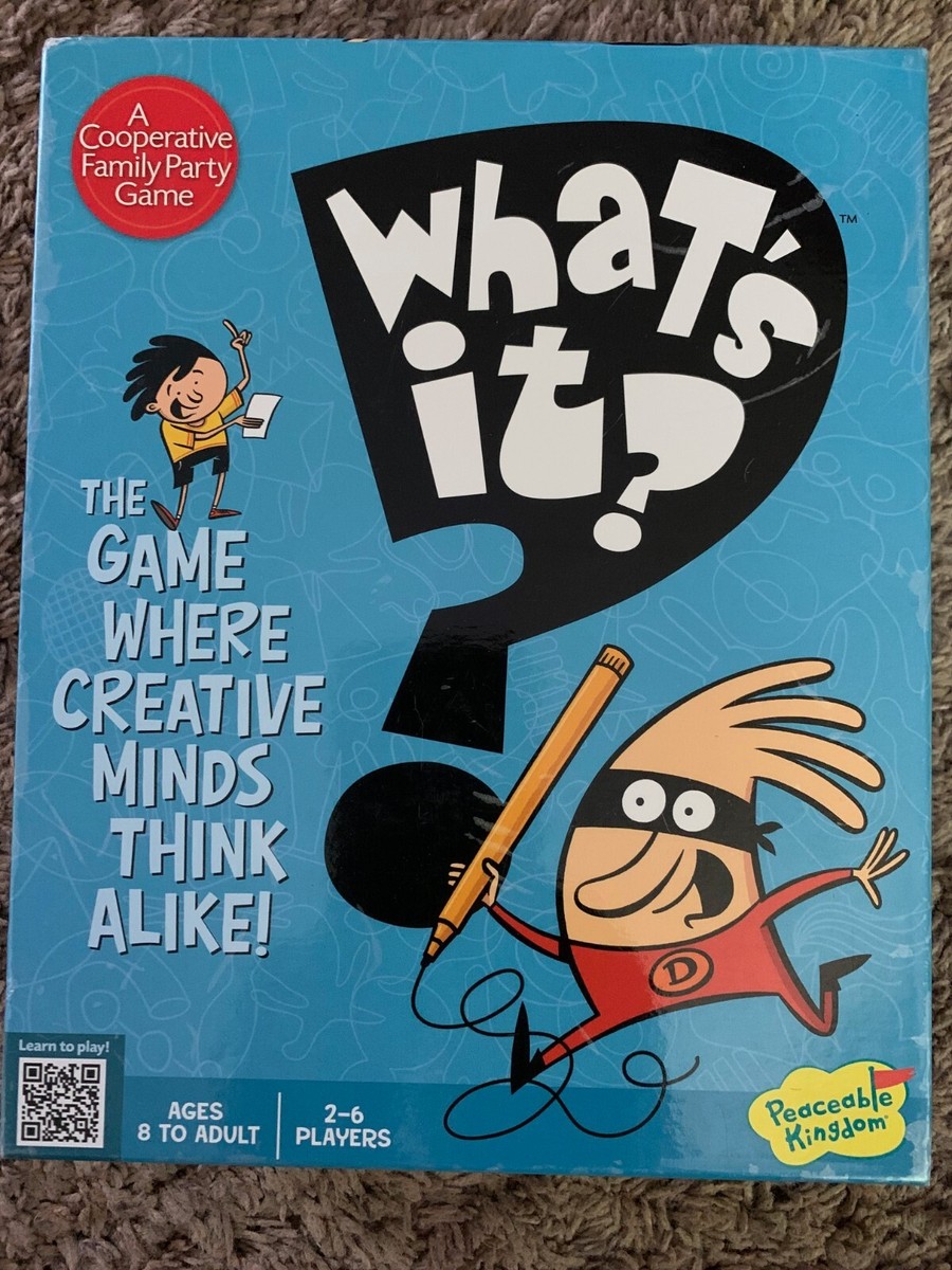 Peaceable Kingdom What's It? The Game Where Creative Minds Think - Main Image