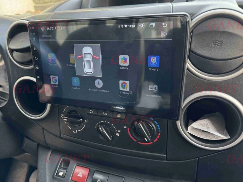 For Peugeot Partner 2008-2018 Apple Carplay Car Stereo Radio Android 13 GPS 64G - Image 4 of 4