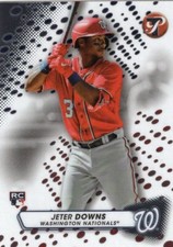 Jeter Downs 2023 Topps Pristine Rookie #218 Washington Nationals Rc
