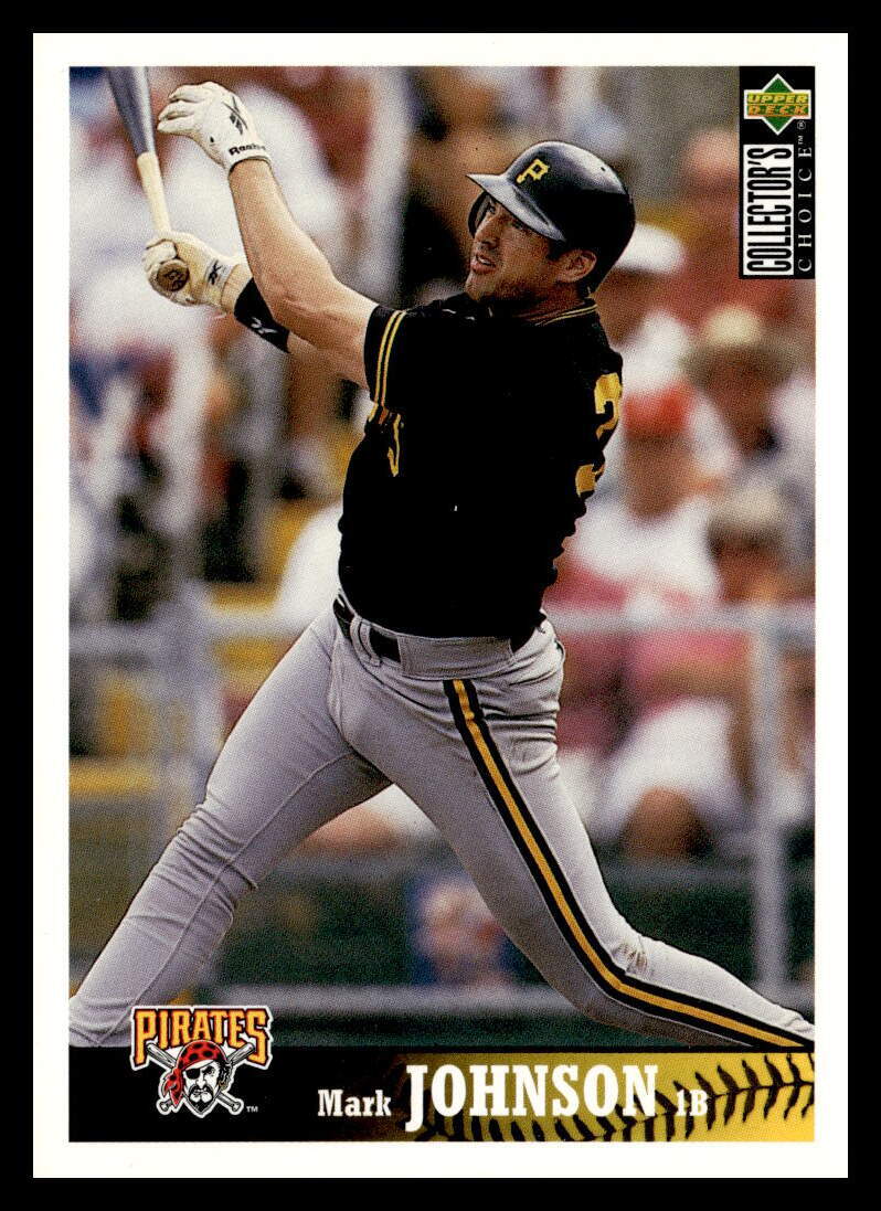 1997 Collector's Choice #423 Mark Johnson  Pittsburgh Pirates    Baseball Card