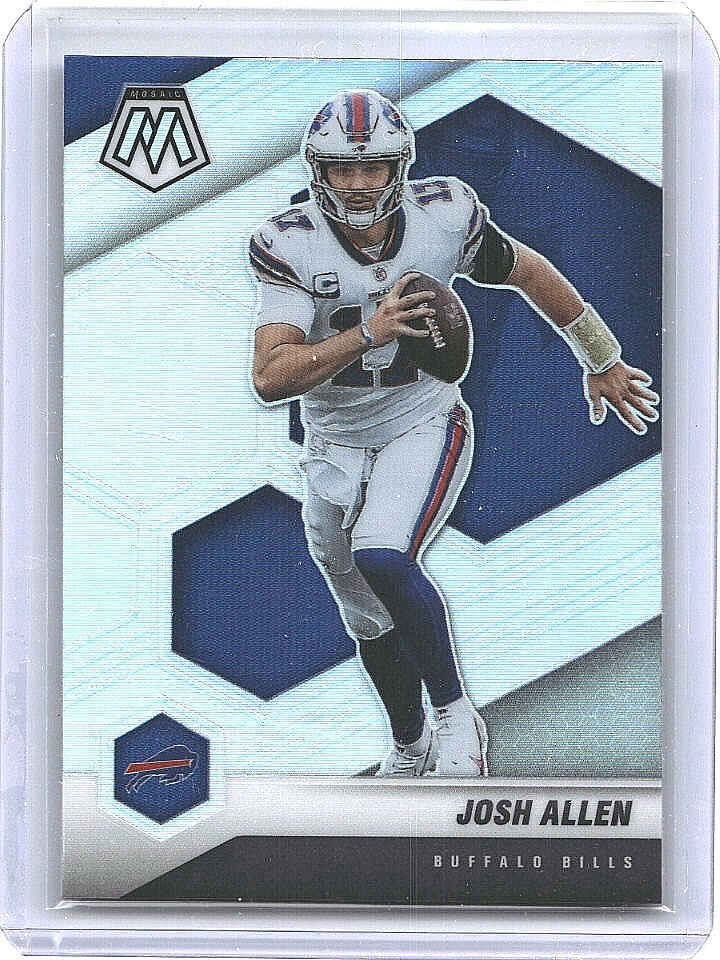 2021 Mosaic Josh Allen Silver Prizm #26 Buffalo Bills FAST SHIP