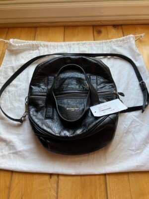 バッグ BALENCIAGA AGNEAU MINI FOLDER HAND BAG BALENCIAGA Agneau Arena Round Air Hobo Bag | eBay