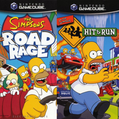 The Simpsons Nintendo GameCube Retro Spiele - Spiel zur Auswahl