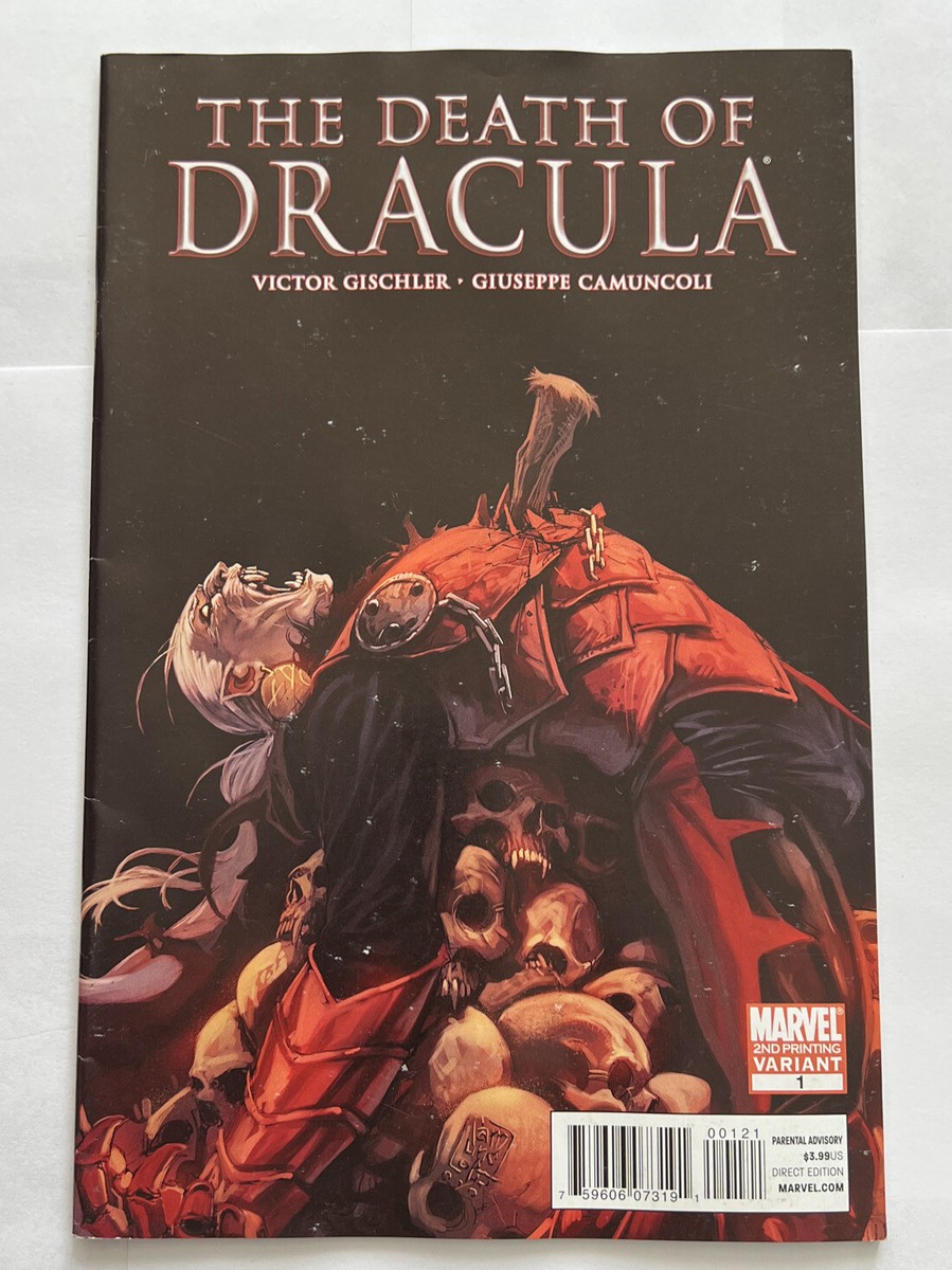 Marvel The Death of Dracula #1 (2010) 2nd PRINT Variant 1st Appearance Of  Xarus | eBay