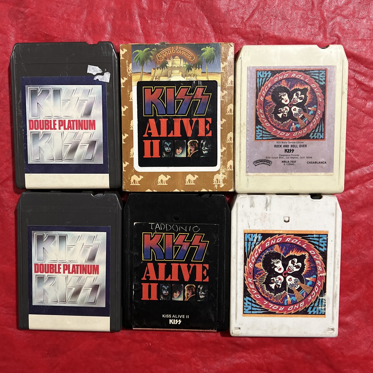 KISS 紙ジャケット 8枚セット、BOX付き KISS CASABLANCA SINGLES 74-82 (29X7