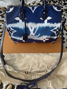 NEW NWT Louis Vuitton LV 2020 Escale Bleu Speedy 30 ...