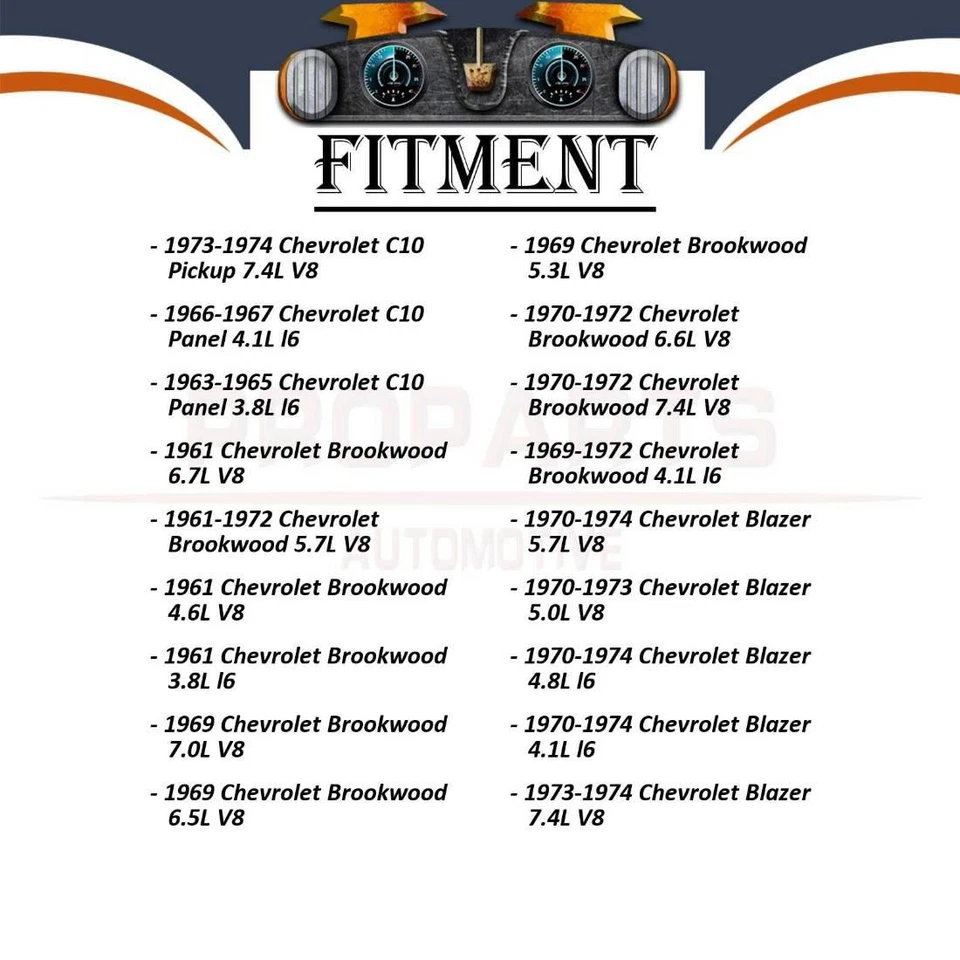 Bomba de dirección asistida 1 pieza para Chevrolet Chevy II 1962-1967 3,2 L Foto 4 de 4