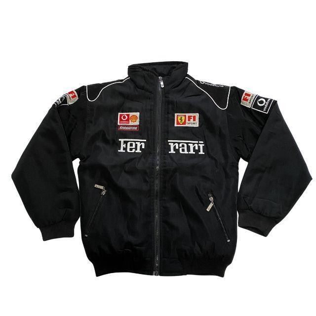 Ferrari F1チームジャケット 黒 Ferrari Michael Schumacher F1 Blouson Jumper Size 10 limited